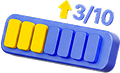 Progress counter icon